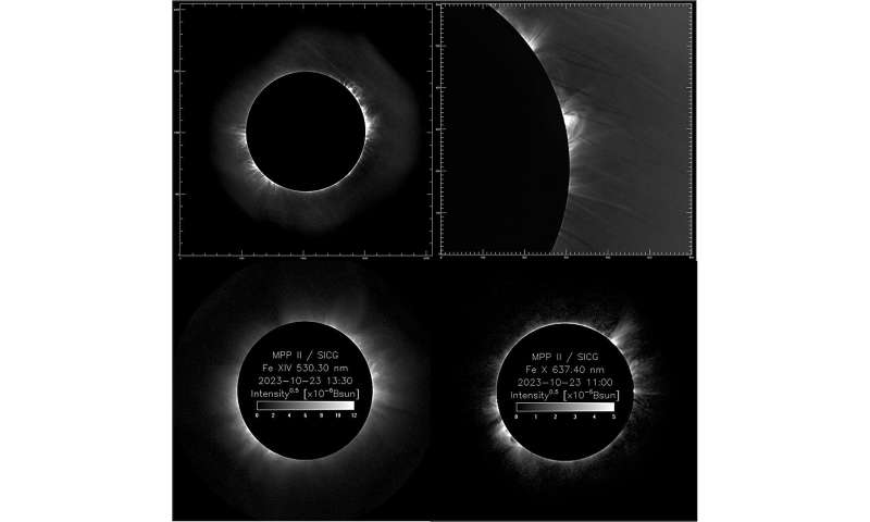 China's first independently developed spectral imaging coronagraph obtains high-definition coronal images