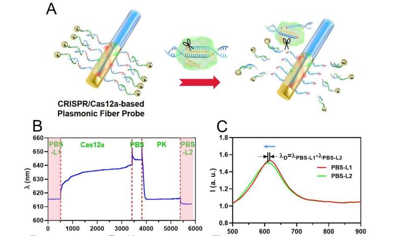Early and sensitive detection of pathogens for public health and biosafety: an example of surveillance and genotyping of SARS-CoV-2 in sewage water by Cas12a-facilitated portable plasmonic biosensor
