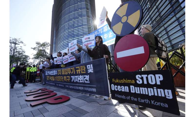 Fukushima nuclear plant starts 2nd release of treated radioactive wastewater into the sea