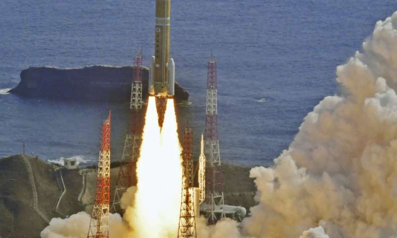 Japan launches H3 rocket, destroys it over 2nd-stage failure