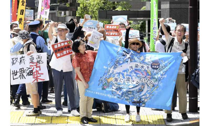 Japan's Fukushima nuclear plant begins releasing treated radioactive wastewater into the sea
