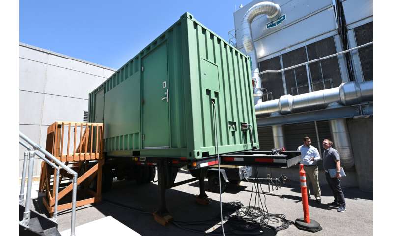Mobile supercomputer of the future: INL researchers explore connecting data centers to microgrids, microreactors
