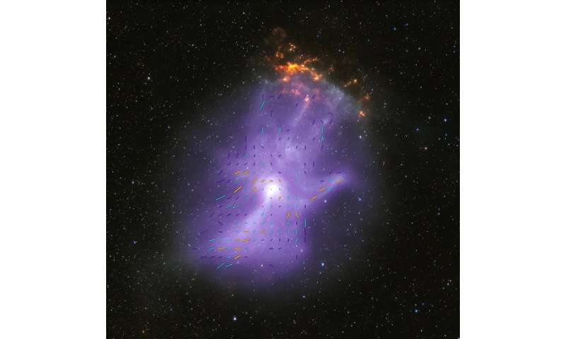 Les télescopes à rayons X de la NASA révèlent les « os » d'une main cosmique fantomatique