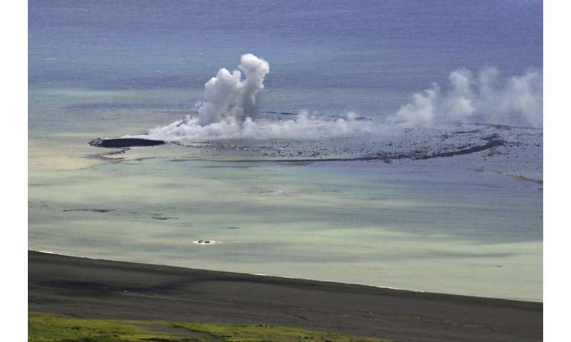 New island emerges after undersea volcano erupts off Japan, but experts say it may not last long