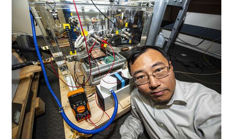 NPS team makes key breakthrough on path to electric aircraft propulsion