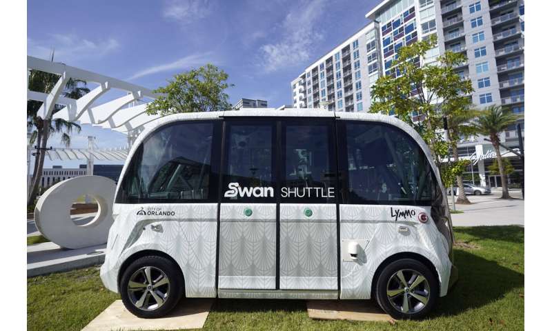 Orlando, Florida, debuts self-driving shuttle that will whisk passengers around downtown