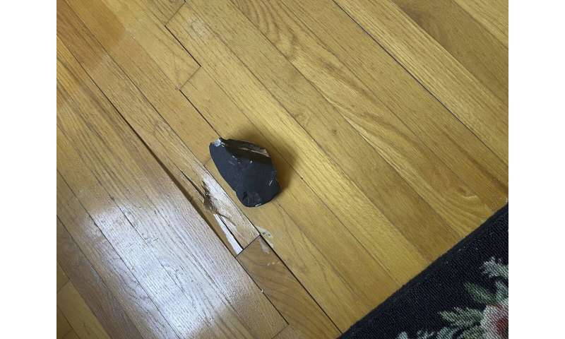 Possible meteorite crashes into New Jersey home, no injuries