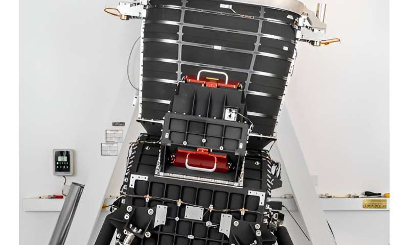 SPHEREX space telescope stays cool in basement at caltech