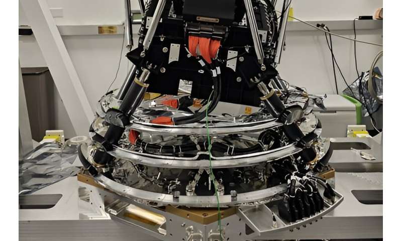 SPHEREx Space Telescope Stays Cool in Basement at Caltech
