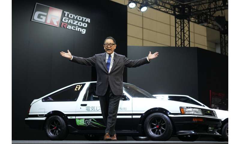 Toyota pushes zero-emission goals by converting old models