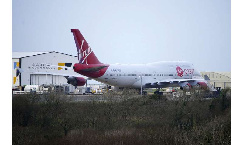 Virgin Orbit reports 'anomaly' in satellite launch from UK
