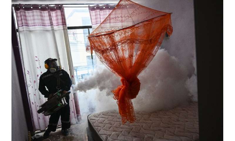 Widespread fumigation has not braked the spread