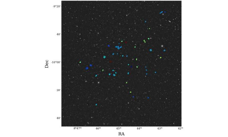 Astronomers discover 49 new galaxies in under three hours