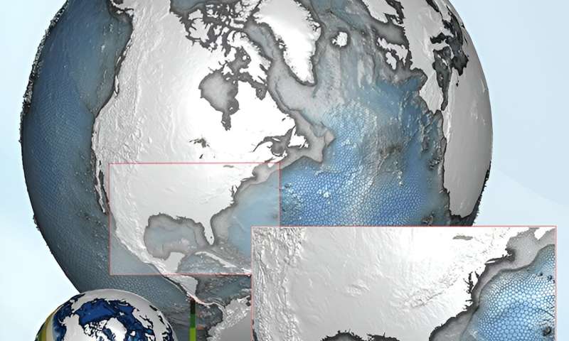Beyond ice cubes: Researchers bring complex shapes to sea-ice dynamics models
