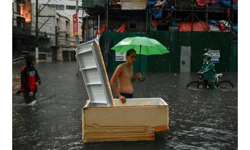 In the Philippines -- which was not in Gaemi's path -- seasonal monsoon rains were exacerbated by the typhoon's impacts