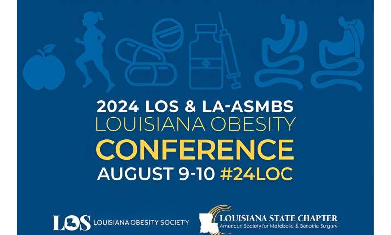 Louisiana Obesity Society Conference Set for Aug. 10 in New Orleans