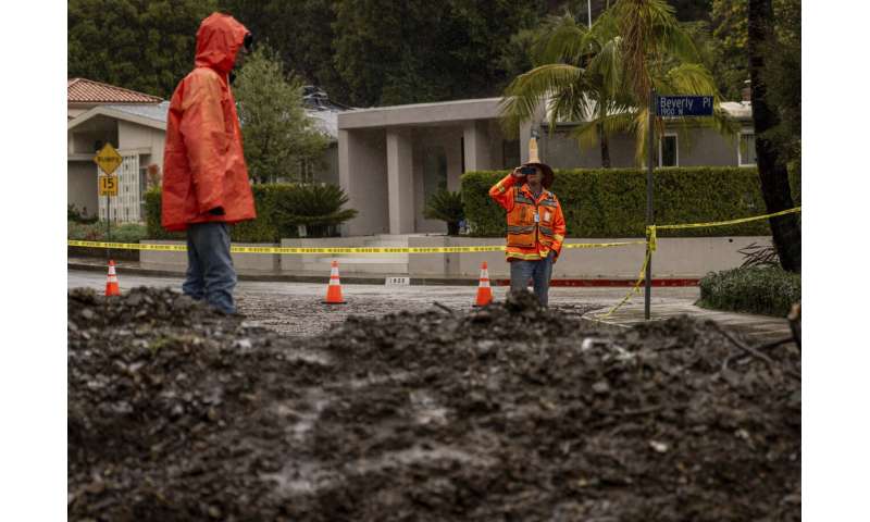 Mud and debris are flowing down hillsides across California. What causes the slides?