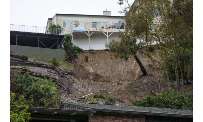Mud and debris are flowing down hillsides across California. What causes the slides?