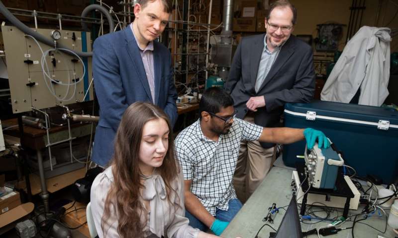 NJIT research team discovering how fluids behave in nanopores with NSF grant
