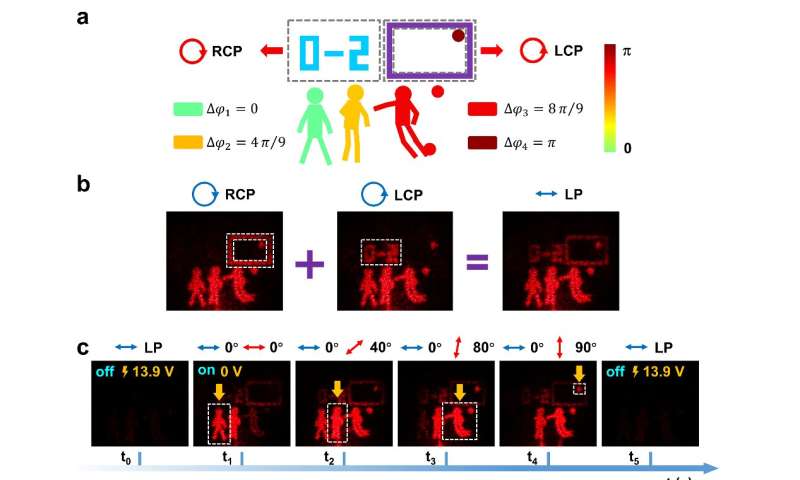 Novel method for controlling light polarization