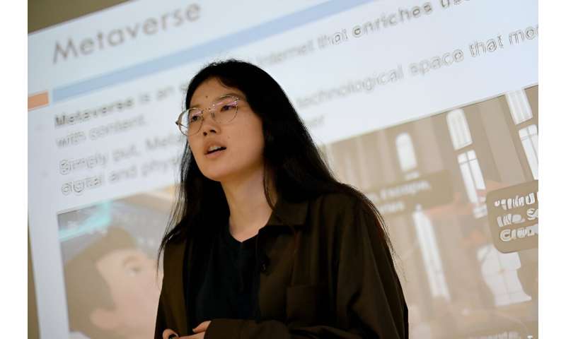 PhD student Lerry Yang told AFP an 'approachable and friendly' AI teacher could make her feel more 'mentally receptive'