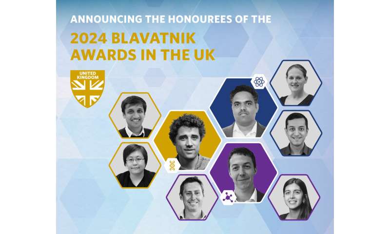 Prestigious Blavatnik Awards for Young Scientists in the UK to bestow £480,000 to nine scientists across the UK