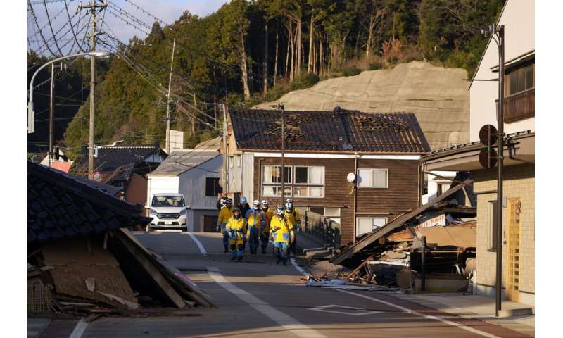 Scenes of loss play out across Japan's western coastline after quake kills 92, dozens still missing