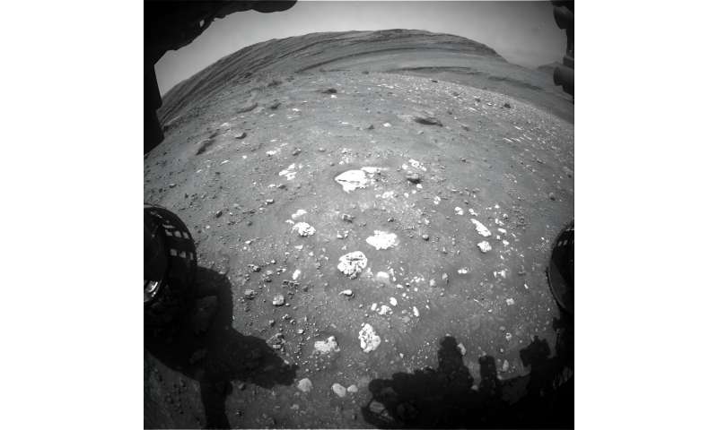 Sols 4241–4242: We can't go around it... we've got to go through it