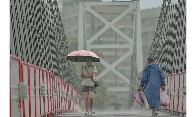 Taiwan closed schools, suspended the stock market, and issued a typhoon holiday on Wednesday as Gaemi barrelled towards the island