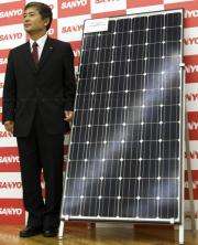 Sanyo announces world's most efficient solar module