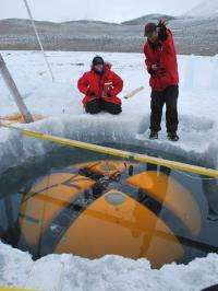 Exploring Beneath Antarctic Ice
