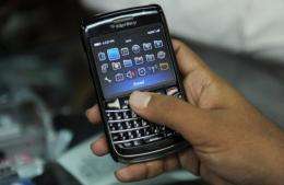 Indian agencies will now be able to monitor BlackBerry's messenger and public email services, but not corporate emails