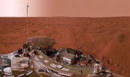 Mars' atmosphere revealed using Professor's device