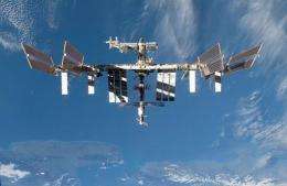 NASA image shows the International Space Station in 2009