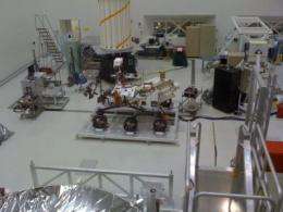 NASA's Mobile Mars Laboratory almost ready for flight