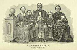 Polygamy hurt 19th century Mormon wives' evolutionary fitness