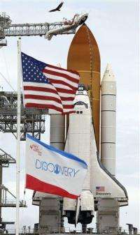 Rain delays space shuttle launch; now set for Fri. (AP)