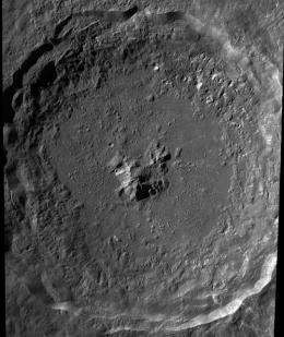 The Floor of Tycho Crater