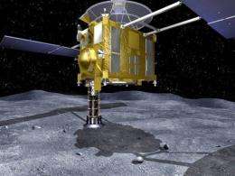 The Hayabusa spacecraft was launched in 2003