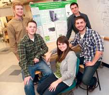 Undergraduates design clean, green heating machine