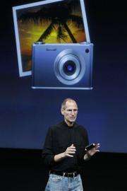 Apple CEO Steve Jobs kicks off Mac event (AP)
