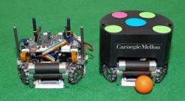 Carnegie Mellon's soccer-playing robots get creative with physics-based planning