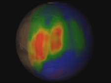 Mars methane lasts less than a year