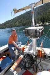 University of Nevada, Reno tests cutting-edge technology for underwater mapping at Tahoe basin