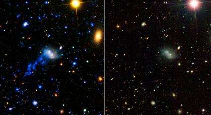 Astronomers Discover Star-Studded Galaxy Tail