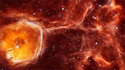 Hubble Peers Inside a Celestial Geode