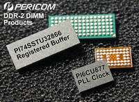 Pericom Semiconductor Delivers Industry Dominant Performance DDR2 Buffer and PLL for Registered DIMMs