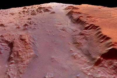 Eos Chasma, part of Valles Marineris