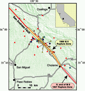 Deep tremors under San Andreas Fault could portend earthquakes