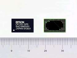 Epson's single-chip global-positioning system (GPS) module